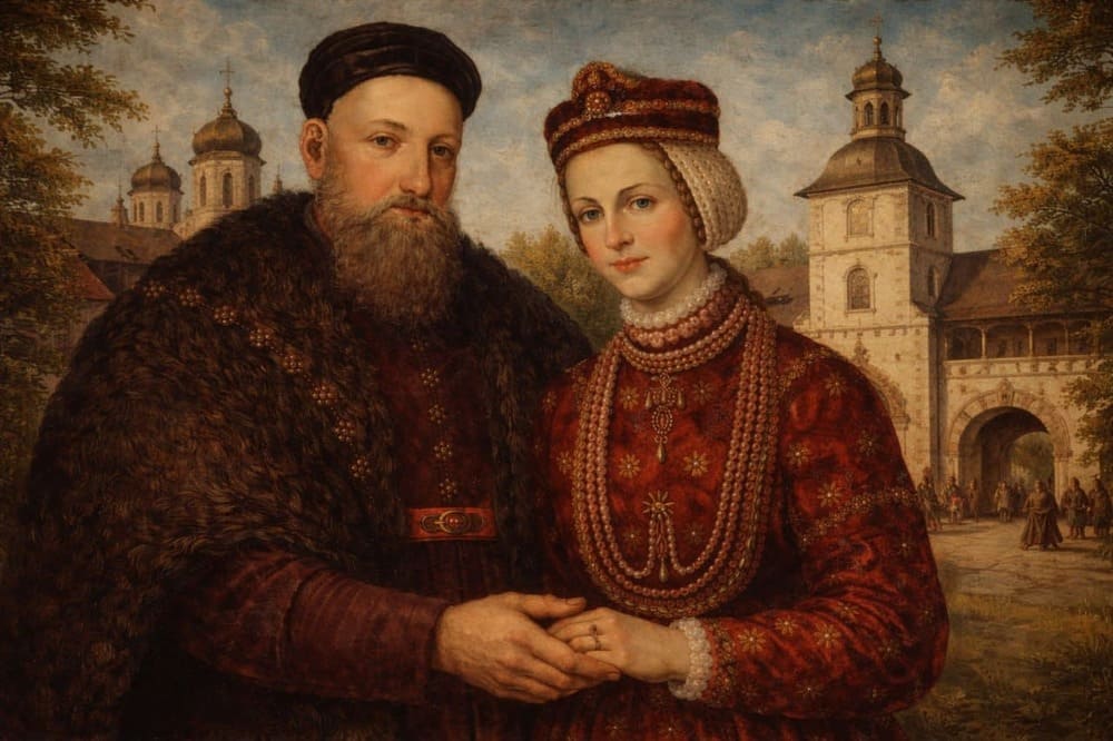 Василь-Костянтин Острозький з дружиною Софією Тарновською