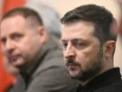 Андрій Єрмак на задньому фоні Володимира Зеленського