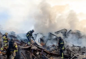 У Харкові після атаки російського безпілотника
