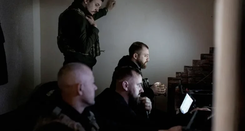 Працівники української протиповітряної оборони в Донецькій області