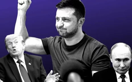 Зеленський Трамп Путін ілюстрація
