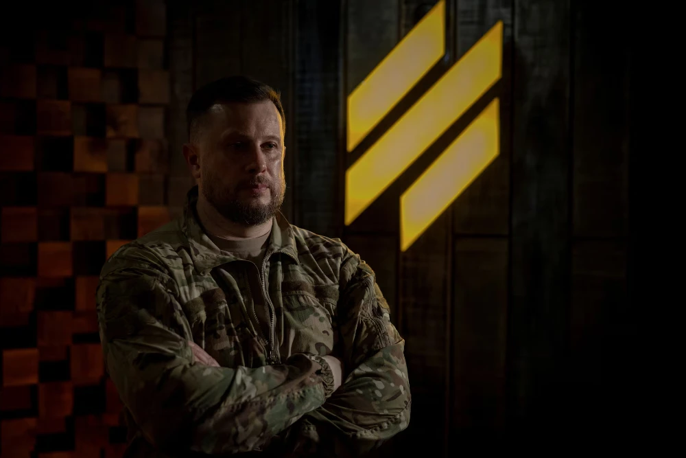 Бригадний генерал Андрій Білецький із Третього армійського корпусу Збройних сил України