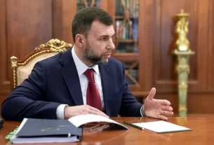 Денис Пушилін - керівник донецької області призначений владою Росії