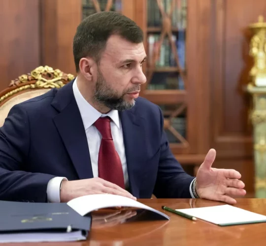 Денис Пушилін - керівник донецької області призначений владою Росії