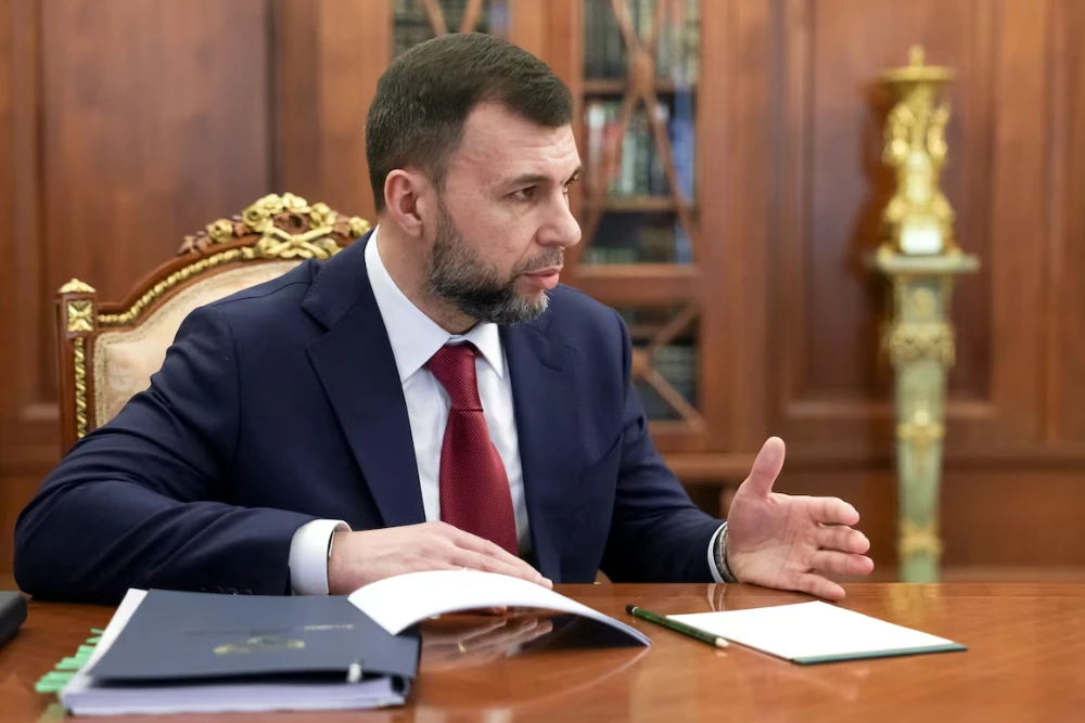 Денис Пушилін - керівник донецької області призначений владою Росії