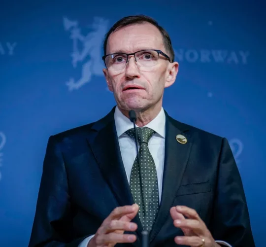 Міністр закордонних справ Норвегії Еспен Барт Ейде