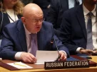 Посол Росії при ООН Василь Небензя бере участь у засіданні Ради Безпеки в штаб-квартирі ООН у Нью-Йорку, США, 26 травня 2026 року