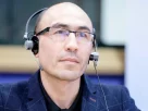 Руслан Габбасов, який, за твердженням Литви, став об’єктом російського замаху на вбивство, у Брюсселі в 2023 році.