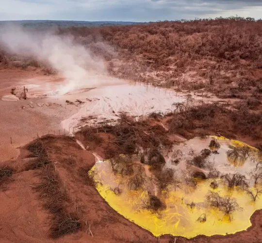 Повітря, вода та ґрунт сильно забруднені. Фото: Мартін Кац/Greenpeace