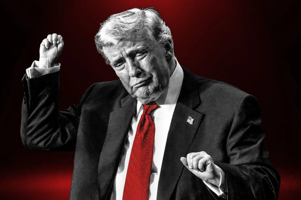 Дональд Трамп танцює
