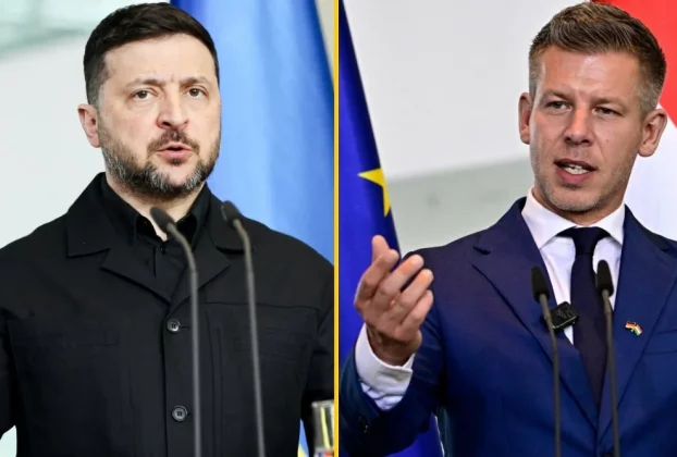 Володимир Зеленський та Петер Мадяр
