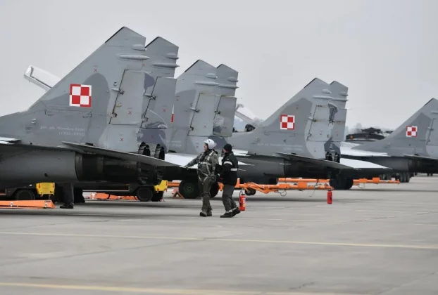 Винищувачі МіГ-29. Тактична авіабаза в Мальборку