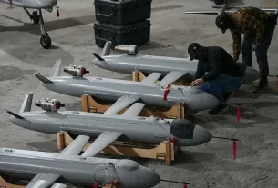 Військовослужбовці військової розвідки України встановили ракету «Пекло»