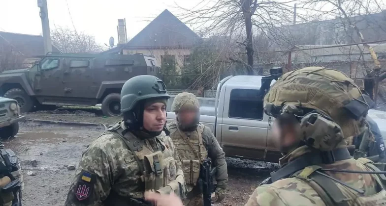 Кирило Буданов у Бахмуті в грудні 2022 року
