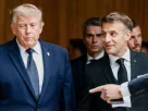 Президент США Дональд Трамп і президент Франції Еммануель Макрон