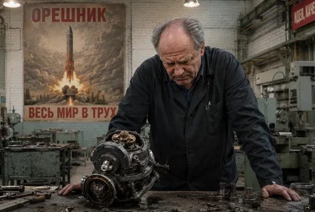 ілюстрація конструктора Орешника зі ШІ
