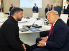 Володимир Зеленський розмовляє з Дональдом Трампом на саміті G7 у Франції