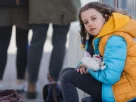 українська дівчинка біженка