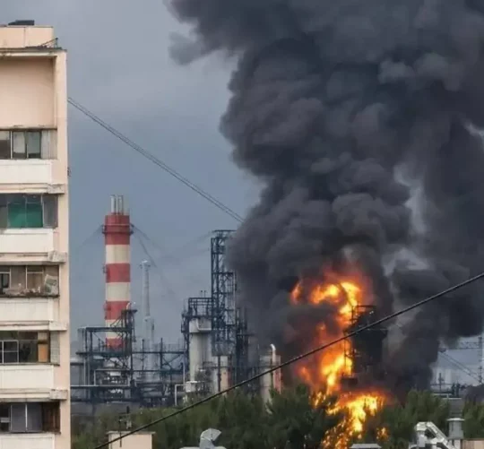 Українські дрони завдали удару по НПЗ біля Москви