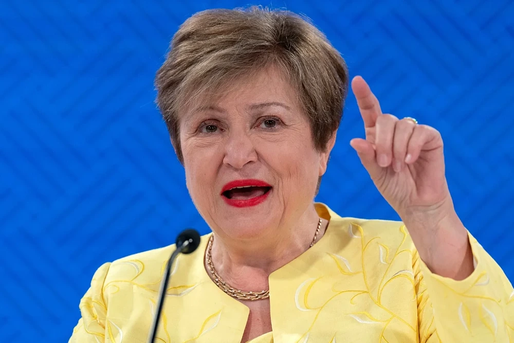 Виконавча директорка МВФ Крісталіна Георгієва