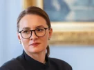 Прем’єр-міністр України Юлія Свириденко прибуває на зустріч із президентом Литви Гітанасом Науседою до Президентського палацу у Вільнюсі, Литва, у понеділок, 1 червня 2026 року