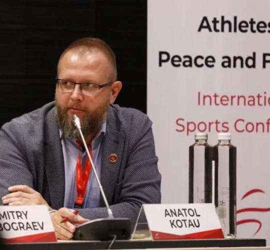 Колишній спортивний чиновник Анатолій Котау, критик білоруськоЇ влади