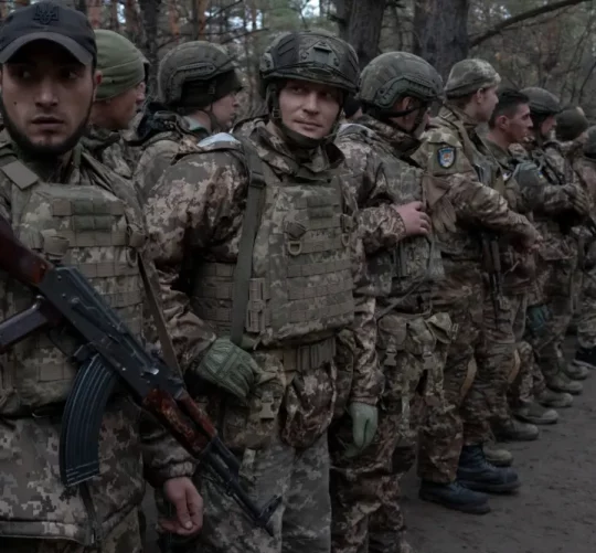 стрій військовослужбовців