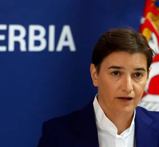 колишня прем'єр-міністр Сербії Ана Брнабич