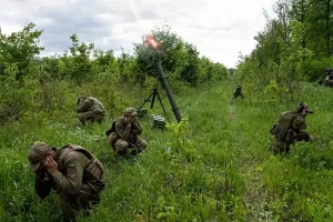 Французькі добровольці проходять підготовку в Міжнародному легіоні української військової розвідки