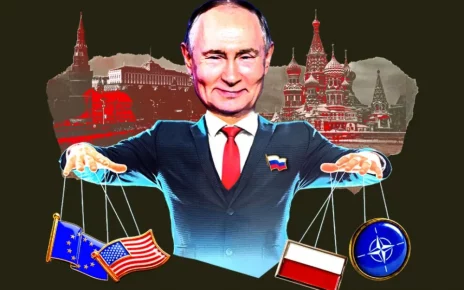 ілюстрація Путіна як "кукловода"