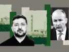 Володимир Зеленський та Прем’єр-міністр Ірландії Міхеал Мартін