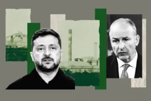 Володимир Зеленський та Прем’єр-міністр Ірландії Міхеал Мартін