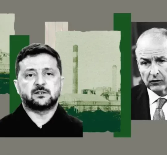 Володимир Зеленський та Прем’єр-міністр Ірландії Міхеал Мартін