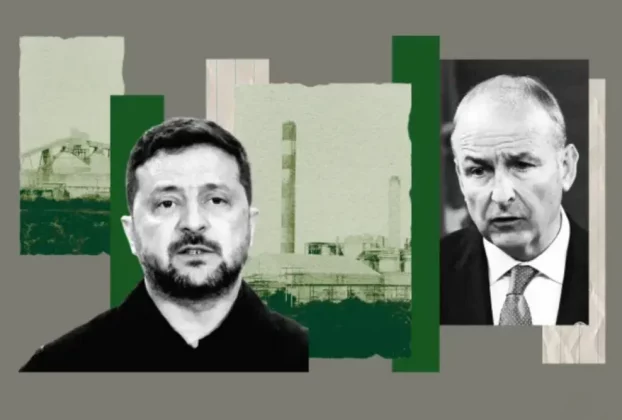 Володимир Зеленський та Прем’єр-міністр Ірландії Міхеал Мартін
