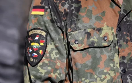 20 червня під час військових навчань «Freedom Shield 2026» поблизу Пабраде (Литва) можна побачити форму німецького солдата