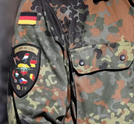 20 червня під час військових навчань «Freedom Shield 2026» поблизу Пабраде (Литва) можна побачити форму німецького солдата