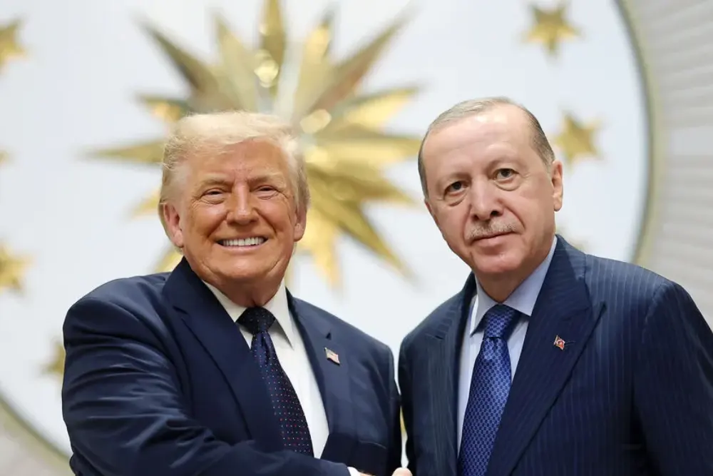 Трамп та Ердоган на саміті у Туреччині