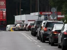 черги на російських заправках