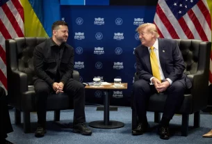 Володимир Зеленський та Дональд Трамп