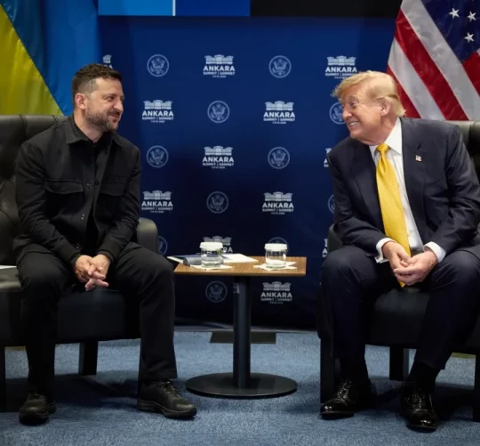 Володимир Зеленський та Дональд Трамп