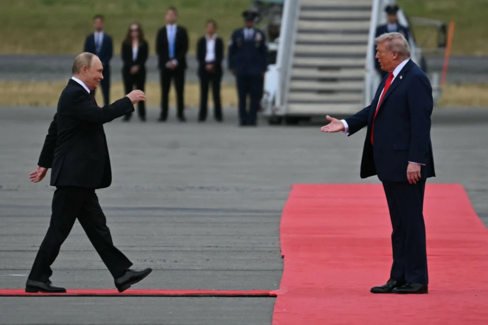 Зустріч Путіна з Трампом на Алясці 15 серпня 2025 року