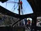 відновлення електропостачання після ракетного обстрілу Росією України