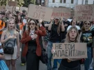 Минулого тижня протестувальники в Києві розкритикували рішення президента Володимира Зеленського звільнити міністра оборони Михайла Федорова