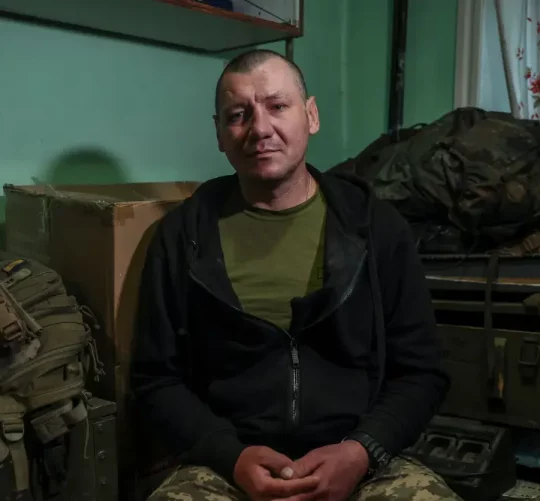 Сергій Криницький дав інтерв’ю агентству Reuters після повернення до свого підрозділу, провівши 346 днів на передовій