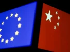прапори ЄС та Китаю