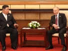 Кім Чен Ин сидить поруч із Володимиром Путіним під час зустрічі в Пекіні 3 вересня 2025 року