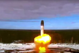 тренувальний пуск ракети «Сармат»