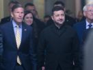 Володимир Зеленський під час зустрічі прибуття до Америки