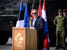 30 червня міністр оборони Німеччини Борис Пісторіус бере участь у церемонії у Валзі, Естонія