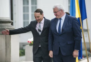 Радослав Сікорський та Андрій Сибіга